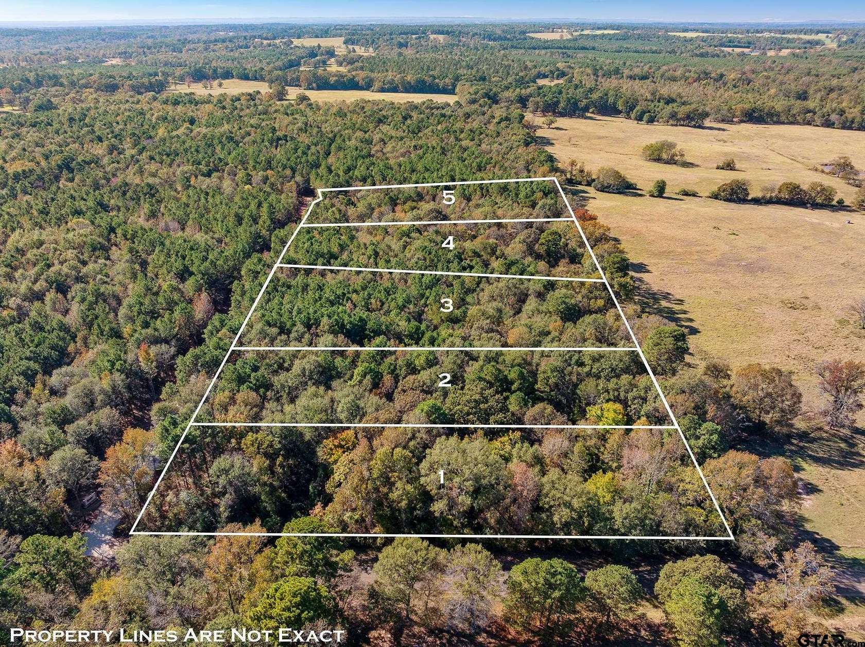 11.7 Acres of Land for Sale in Troup, Texas