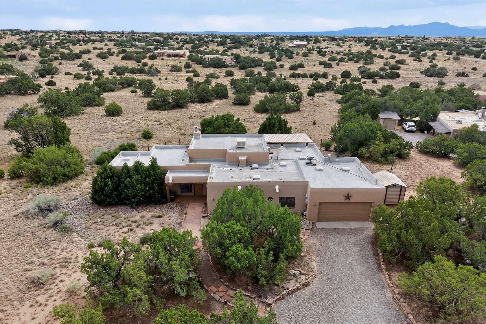 2 Acres of Land with Home for Sale in Santa Fe, New Mexico