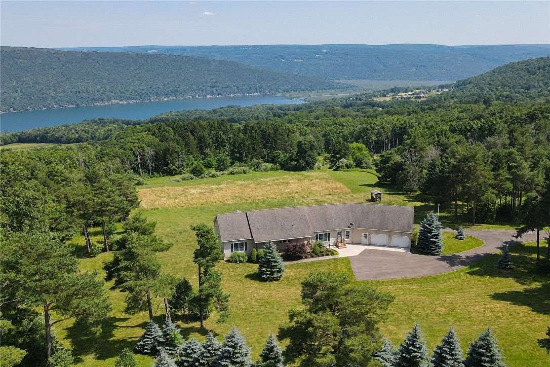 8 Acres of Land with Home for Sale in Naples, New York