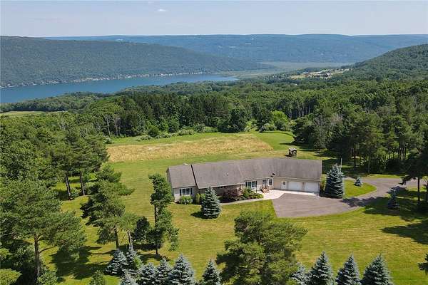 8 Acres of Land with Home for Sale in Naples, New York