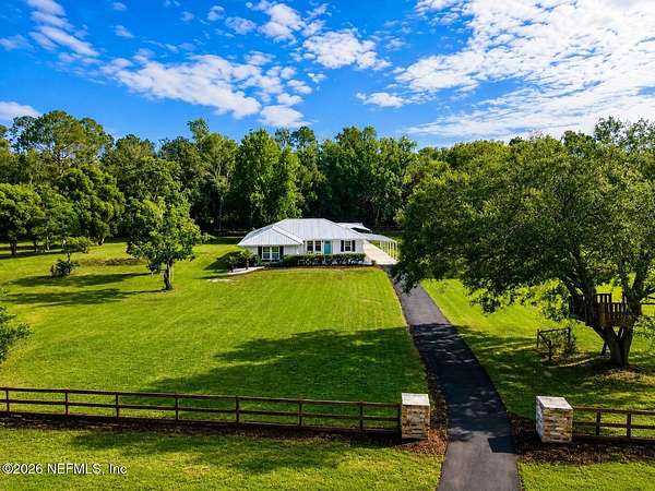 3.86 Acres of Land with Home for Sale in St. Augustine, Florida