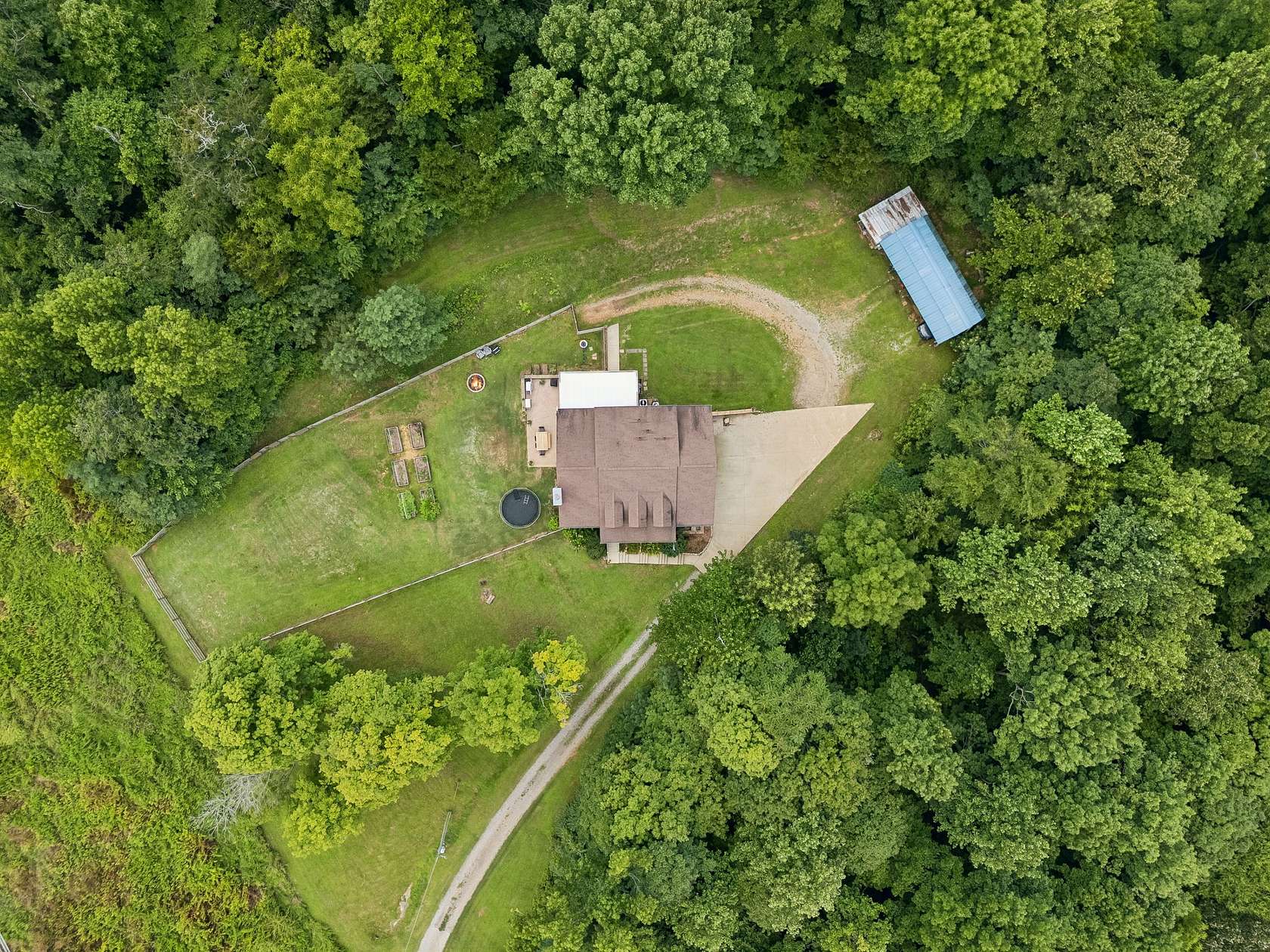 3 Acres of Land with Home for Sale in Clarksville, Tennessee