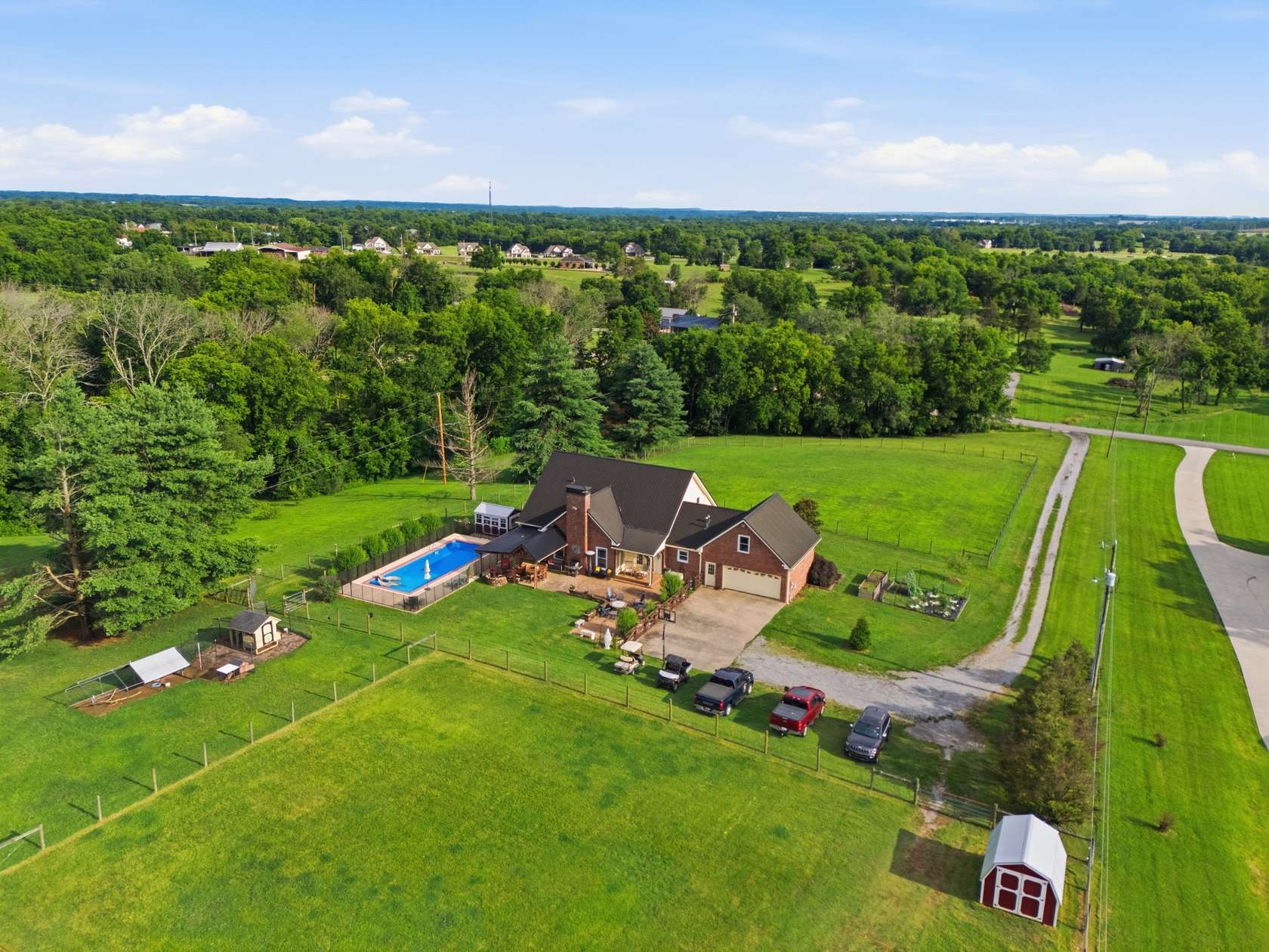 5 Acres of Land with Home for Sale in Gallatin, Tennessee