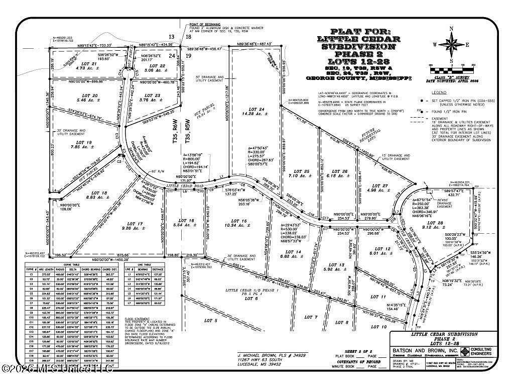 3 Acres of Residential Land for Sale in Lucedale, Mississippi