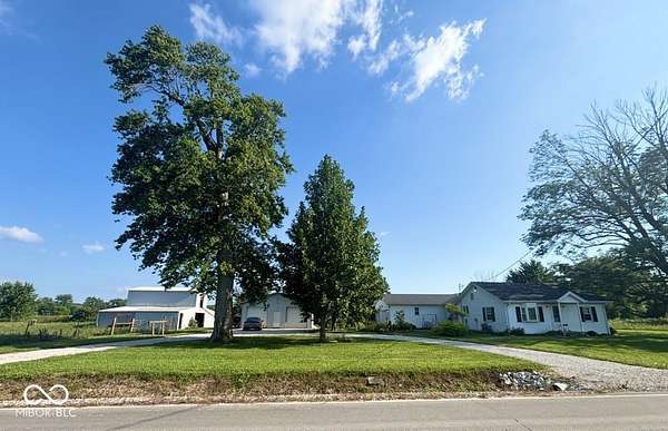 5.29 Acres of Land with Home for Sale in Stilesville, Indiana