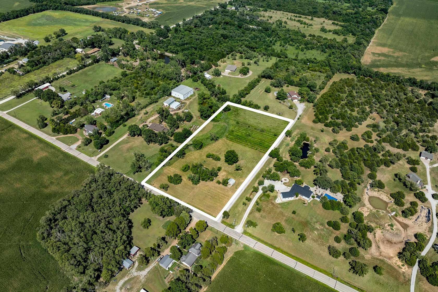 4.7 Acres of Residential Land for Sale in Mulvane, Kansas