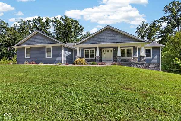 11.6 Acres of Land with Home for Sale in Birdseye, Indiana