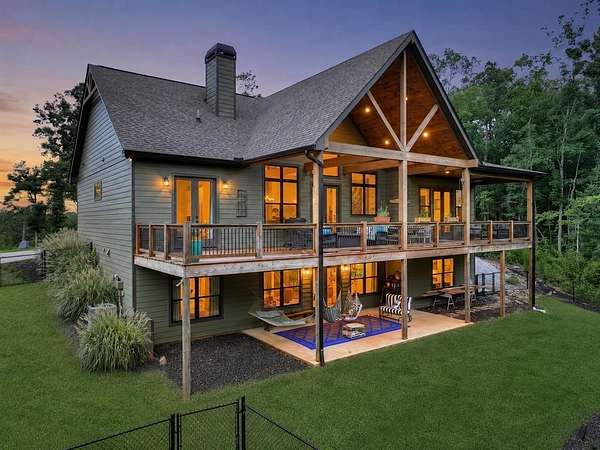 4.22 Acres of Land with Home for Sale in Ellijay, Georgia