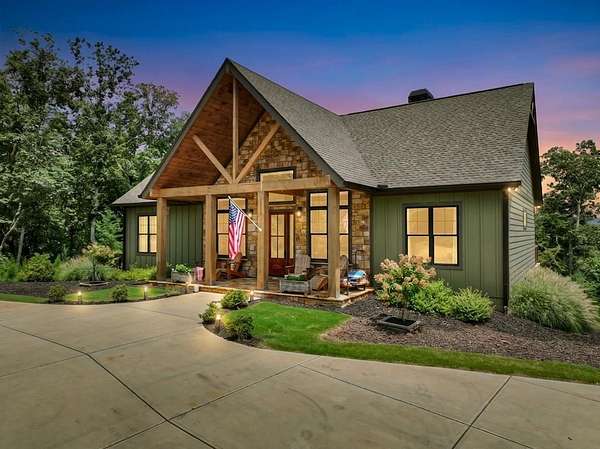 4.22 Acres of Land with Home for Sale in Ellijay, Georgia