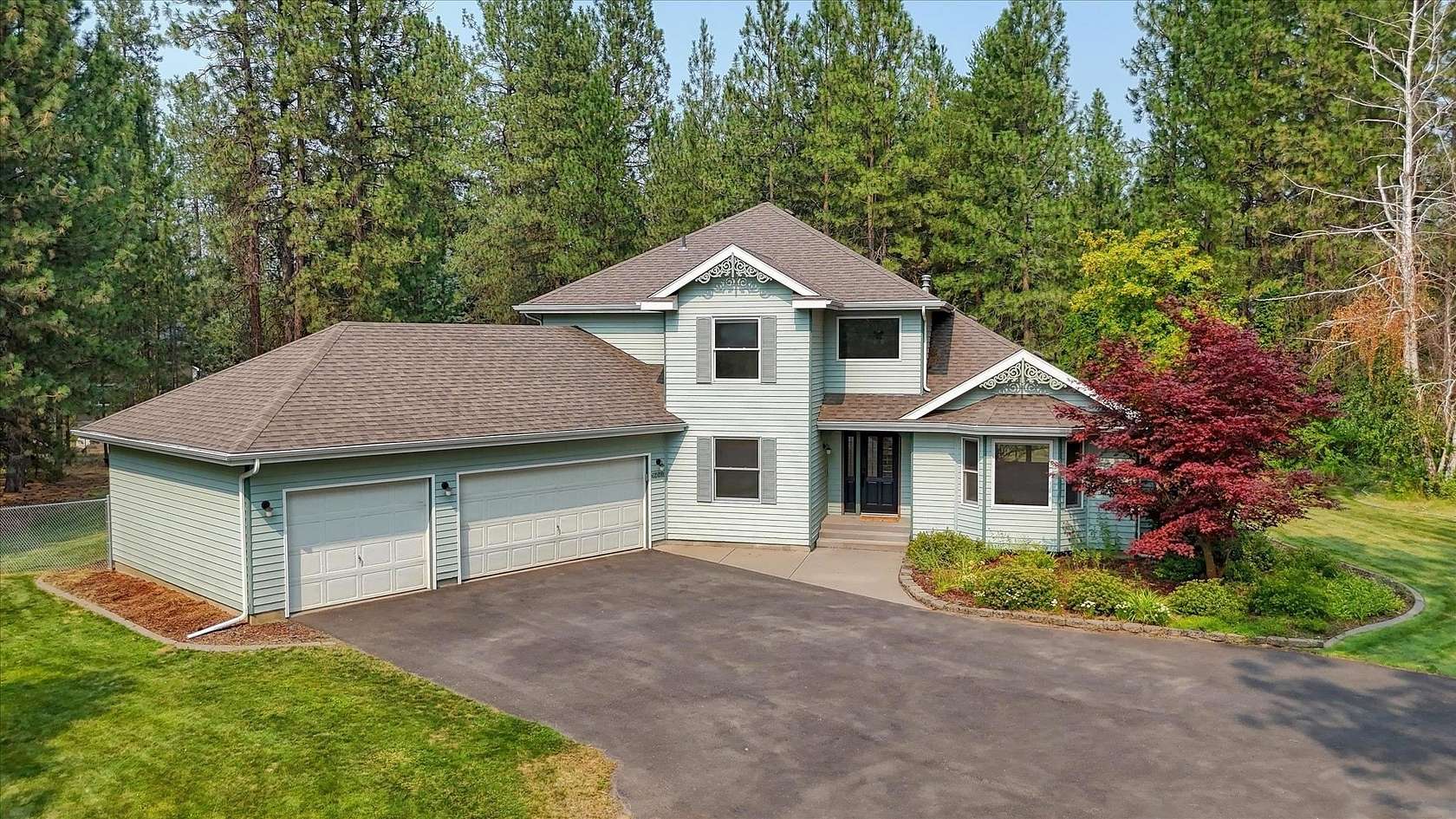 2 Acres of Land with Home for Sale in Mead, Washington