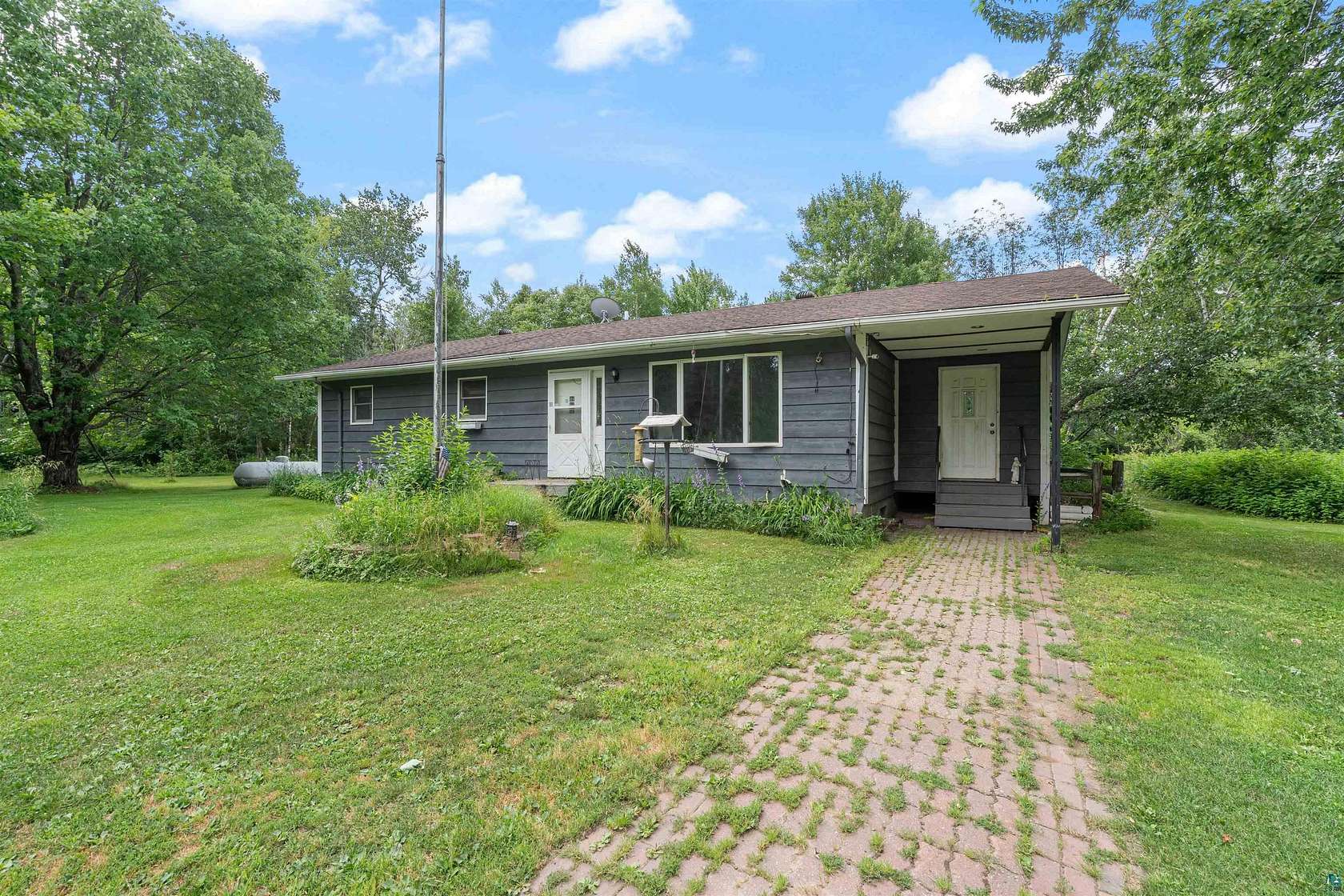 4.9 Acres of Land with Home for Sale in Saginaw, Minnesota