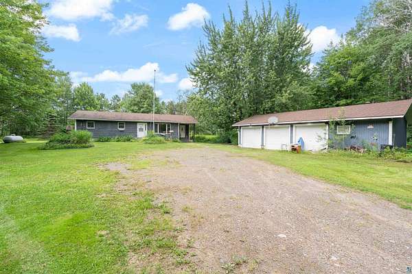 4.9 Acres of Land with Home for Sale in Saginaw, Minnesota