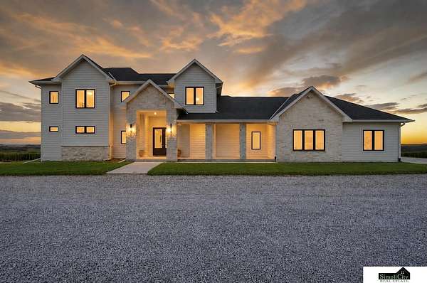 3.37 Acres of Land with Home for Sale in Wahoo, Nebraska