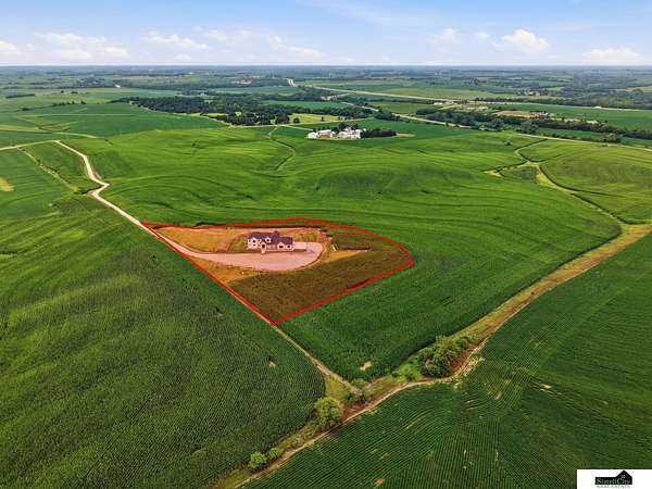 3.37 Acres of Land with Home for Sale in Wahoo, Nebraska