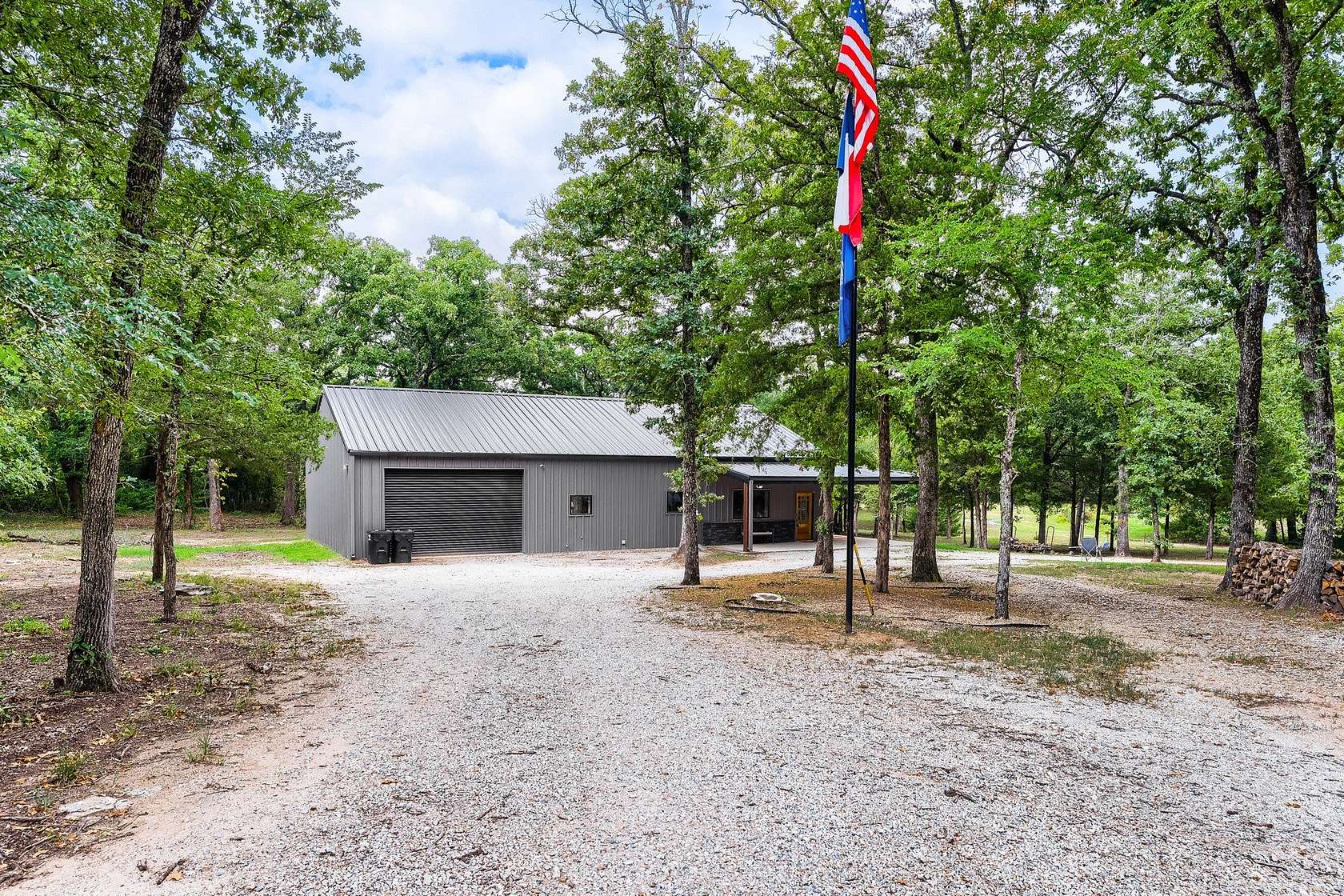 5.53 Acres of Land with Home for Sale in Quinlan, Texas