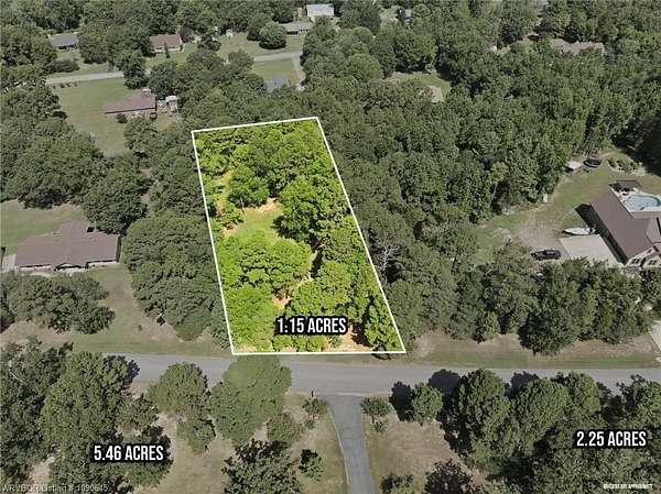 1.15 Acres of Residential Land for Sale in Clarksville, Arkansas
