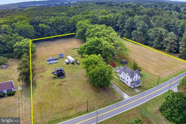 3.68 Acres of Land with Home for Sale in Snow Hill, Maryland