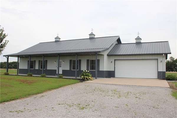10 Acres of Land with Home for Sale in Girard, Kansas