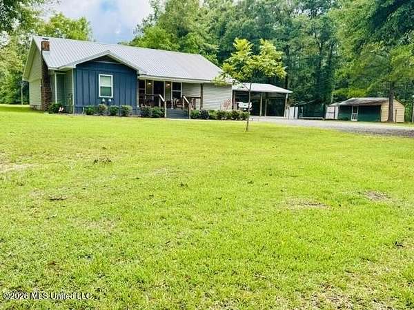 13 Acres of Land with Home for Sale in Lucedale, Mississippi