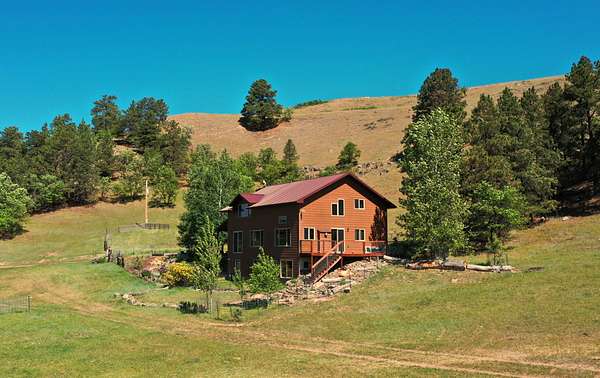 49.5 Acres of Land with Home for Sale in Aladdin, Wyoming