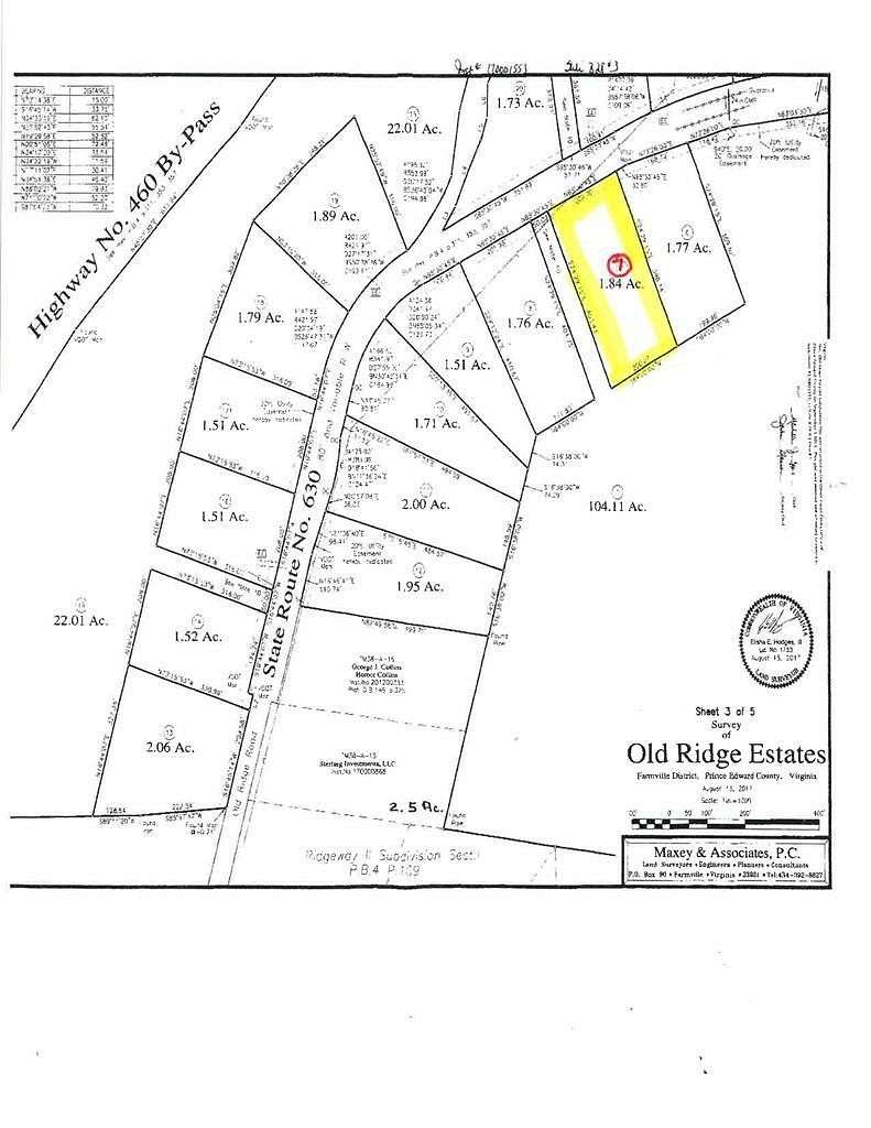 1.84 Acres of Land for Sale in Farmville, Virginia