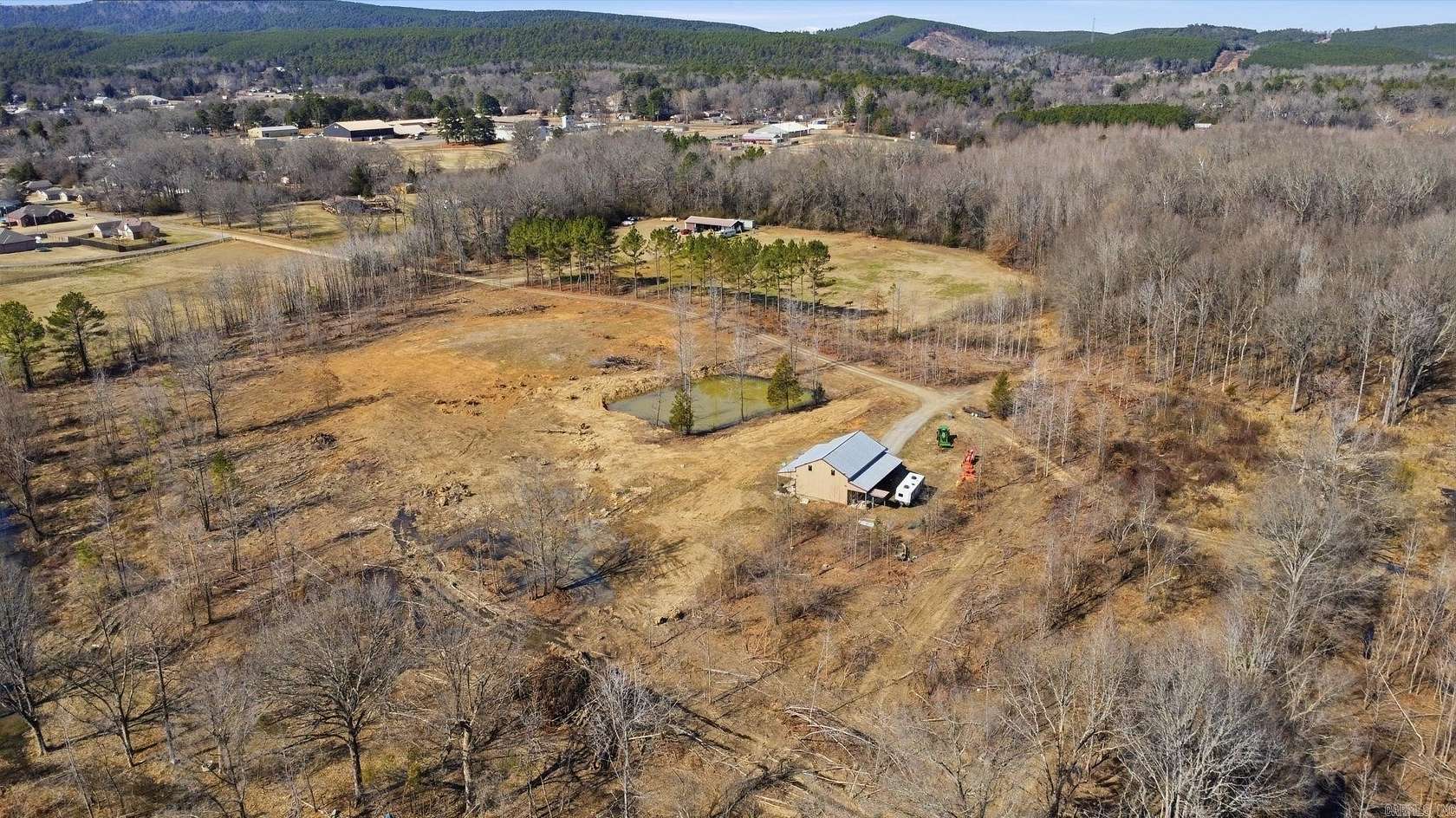 183 Acres of Recreational Land with Home for Sale in Perryville, Arkansas