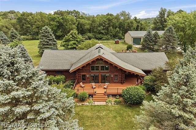 10 Acres of Land with Home for Sale in Holly Township, Michigan