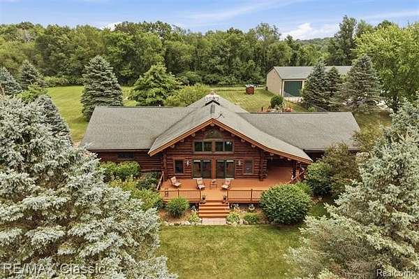 10 Acres of Land with Home for Sale in Holly Township, Michigan