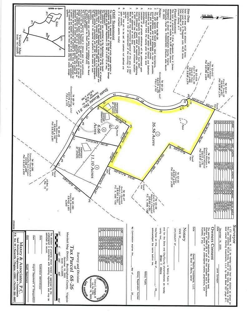 26.6 Acres of Recreational Land for Sale in New Canton, Virginia