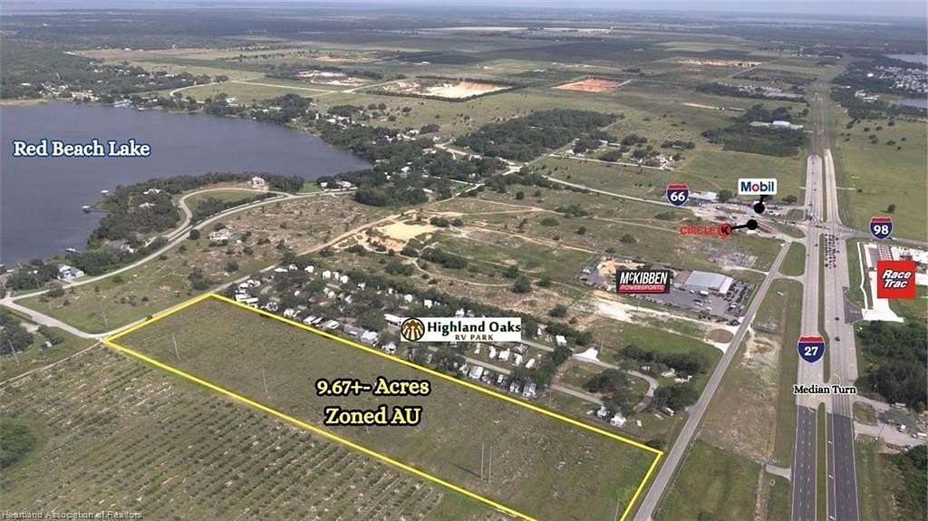 9.67 Acres of Residential Land for Sale in Sebring, Florida