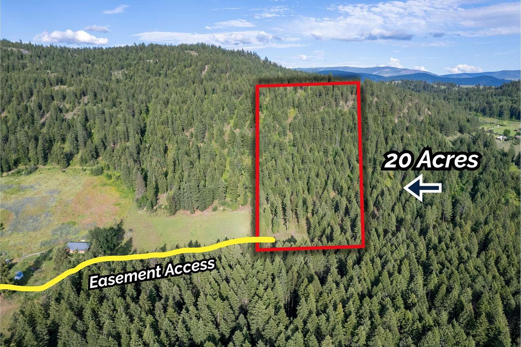 20 Acres of Recreational & Residential Land for Sale in Evans, Washington