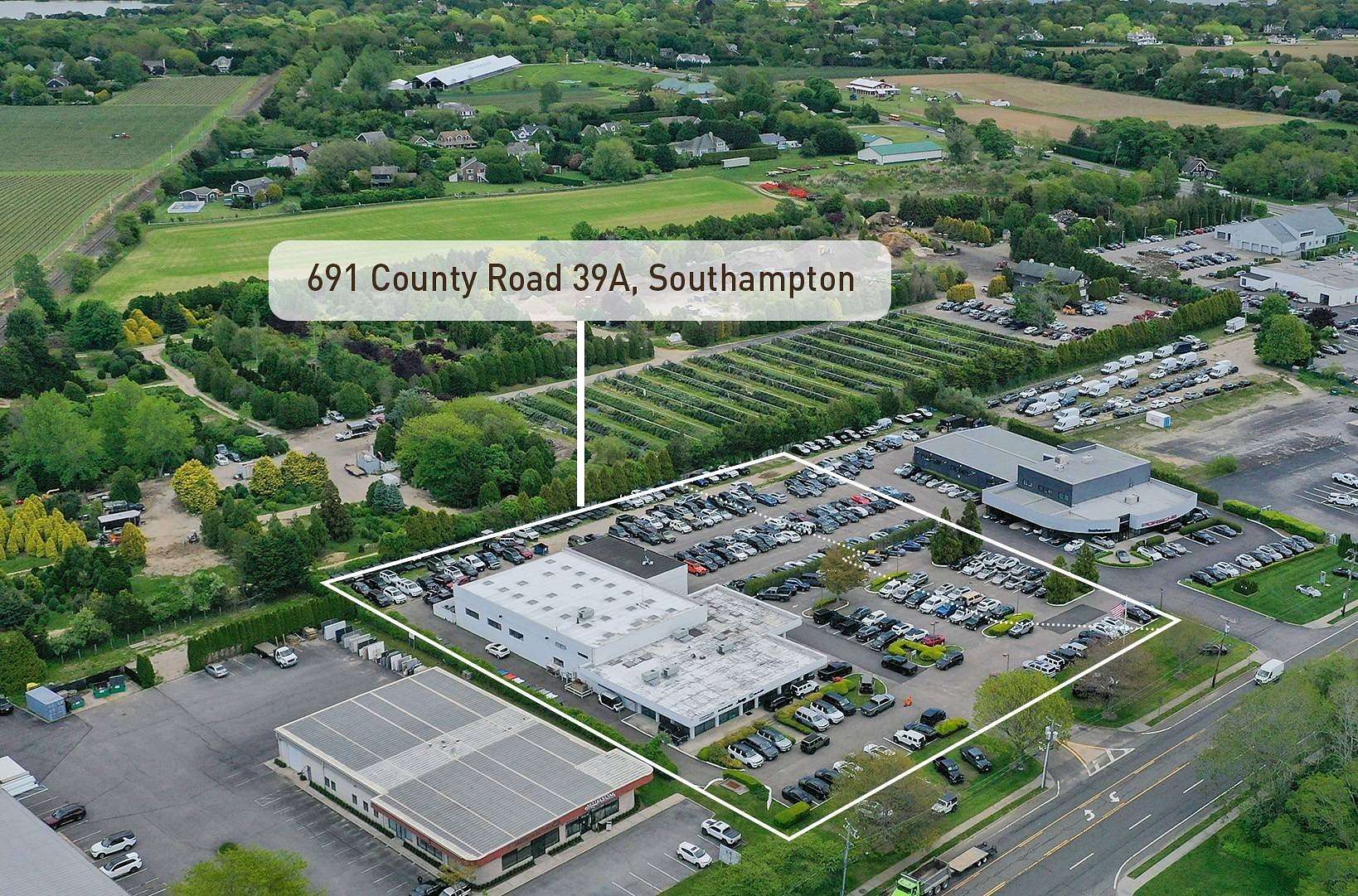 2.25 Acres of Improved Commercial Land for Lease in Southampton, New York