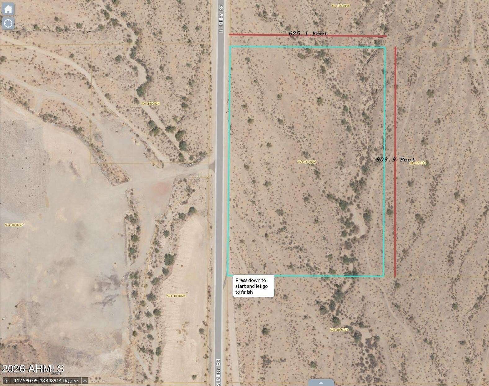 26.5 Acres of Land for Sale in Buckeye, Arizona