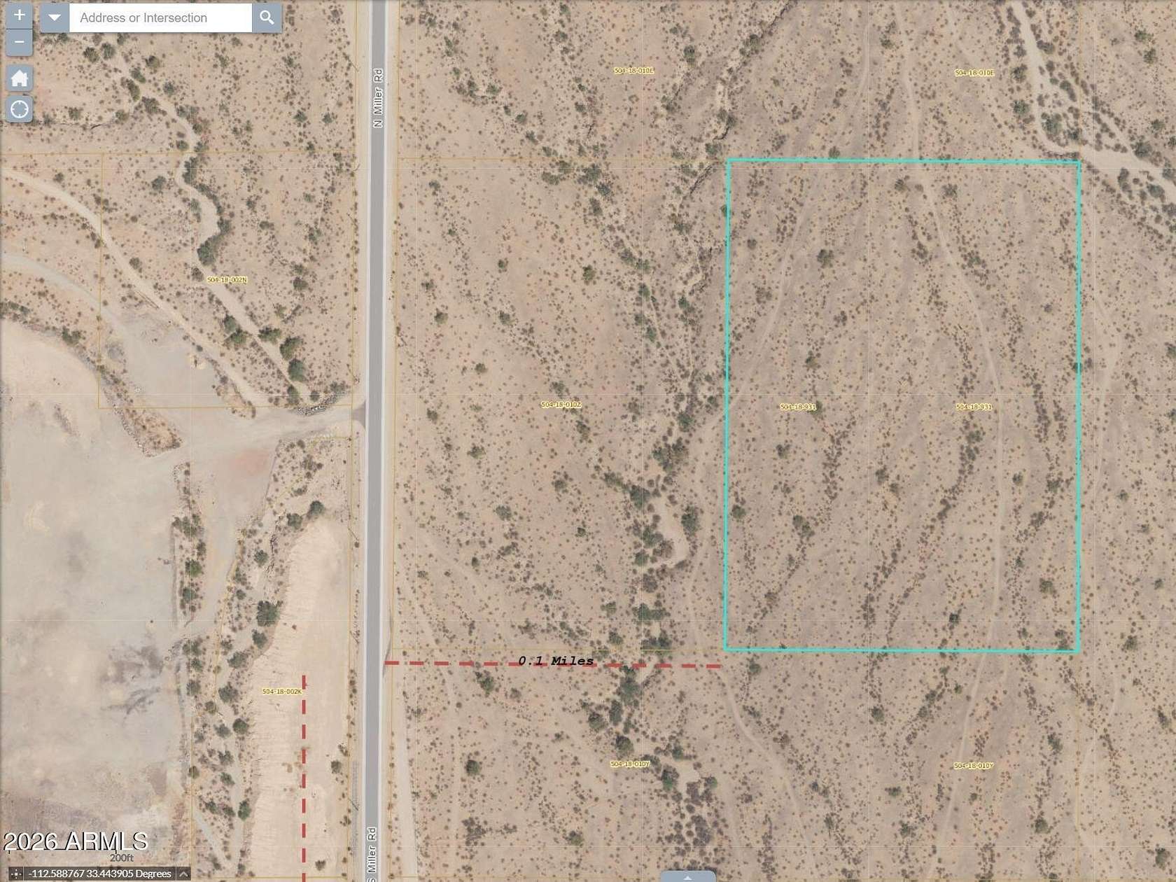 26.5 Acres of Land for Sale in Buckeye, Arizona