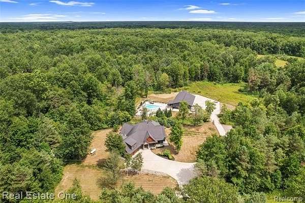 22 Acres of Recreational Land with Home for Sale in Montrose, Michigan