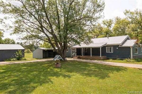 4 Acres of Land with Home for Sale in Elba Township, Michigan