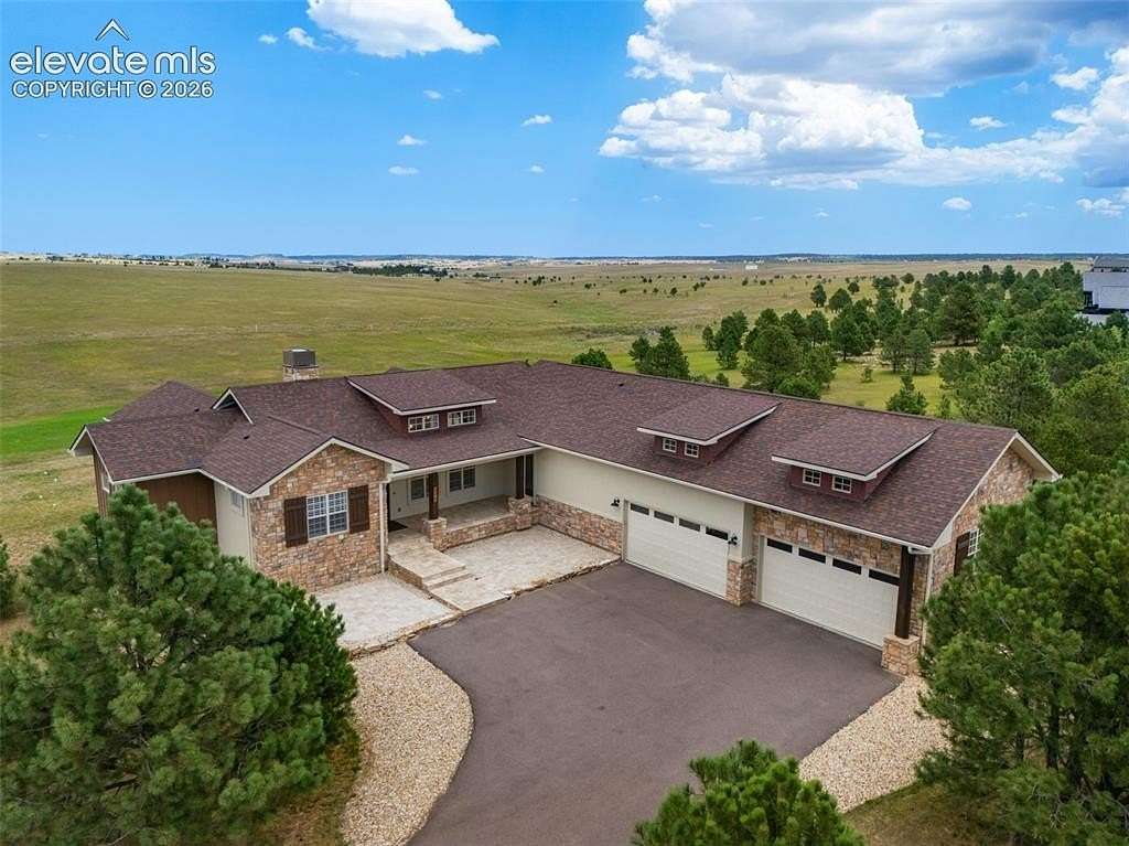 5 Acres of Land with Home for Sale in Colorado Springs, Colorado