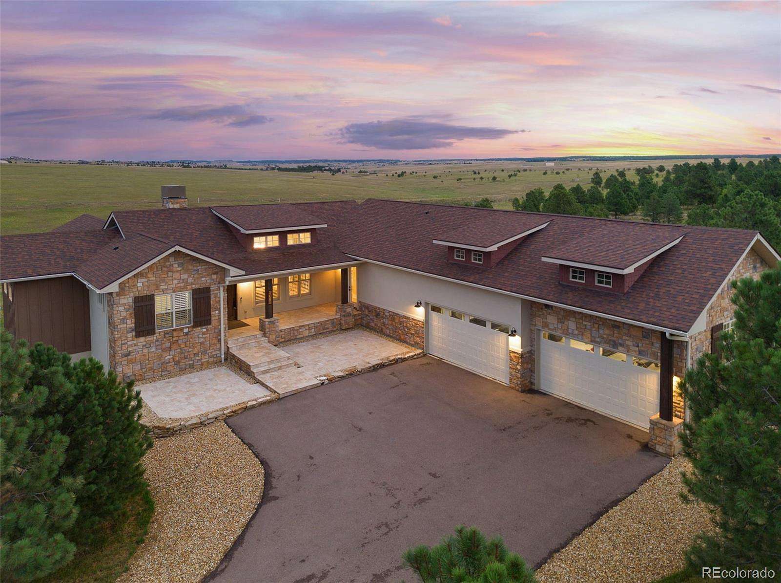 5 Acres of Land with Home for Sale in Colorado Springs, Colorado