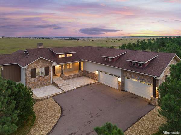 5 Acres of Land with Home for Sale in Colorado Springs, Colorado
