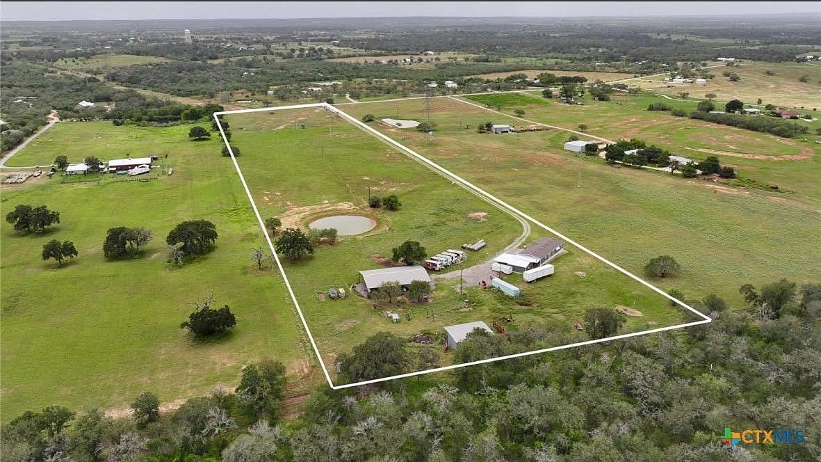 17.3 Acres of Land with Home for Sale in Seguin, Texas