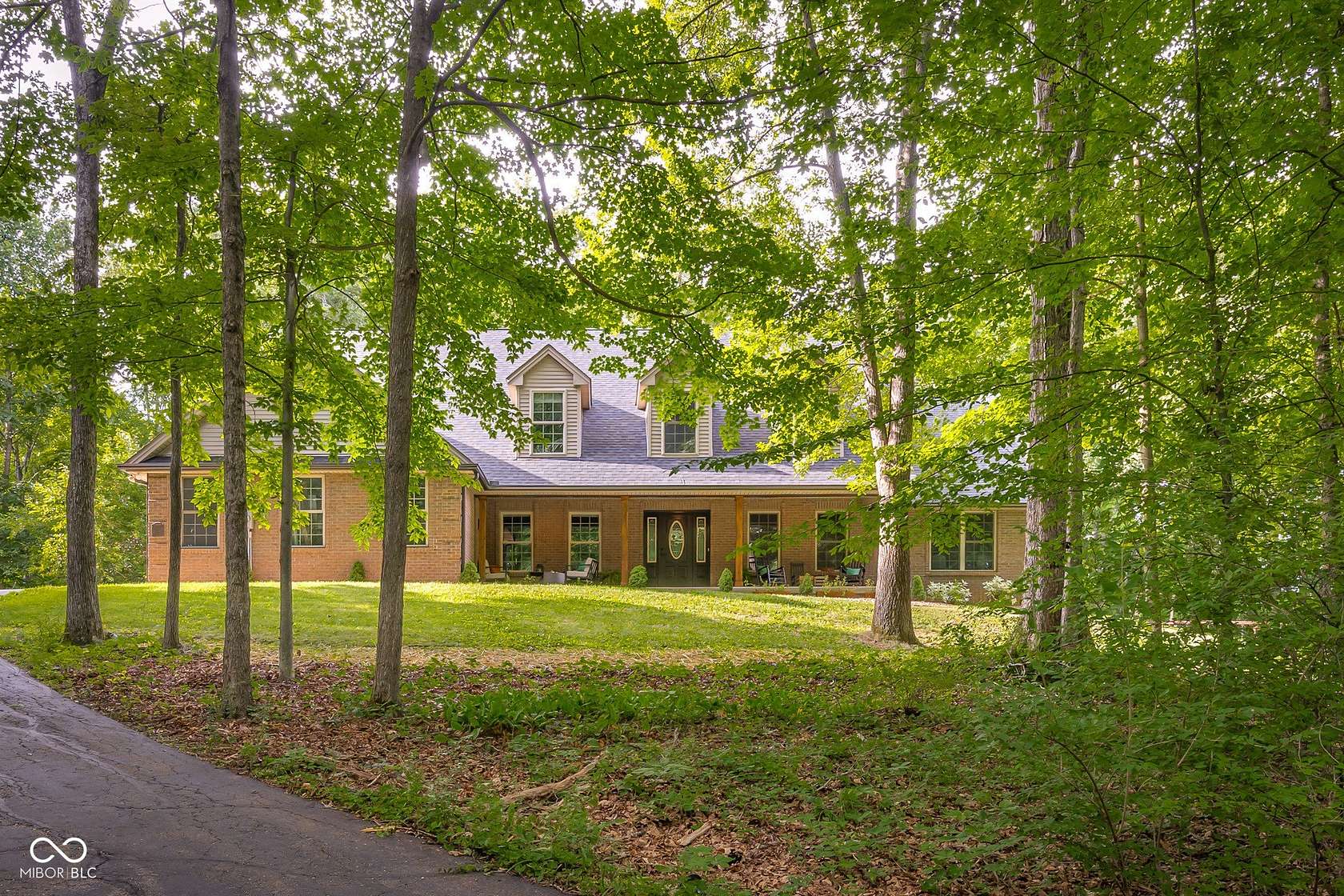 3.57 Acres of Land with Home for Sale in Columbus, Indiana
