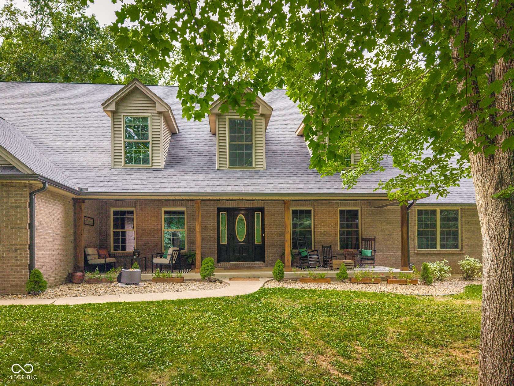 3.57 Acres of Land with Home for Sale in Columbus, Indiana