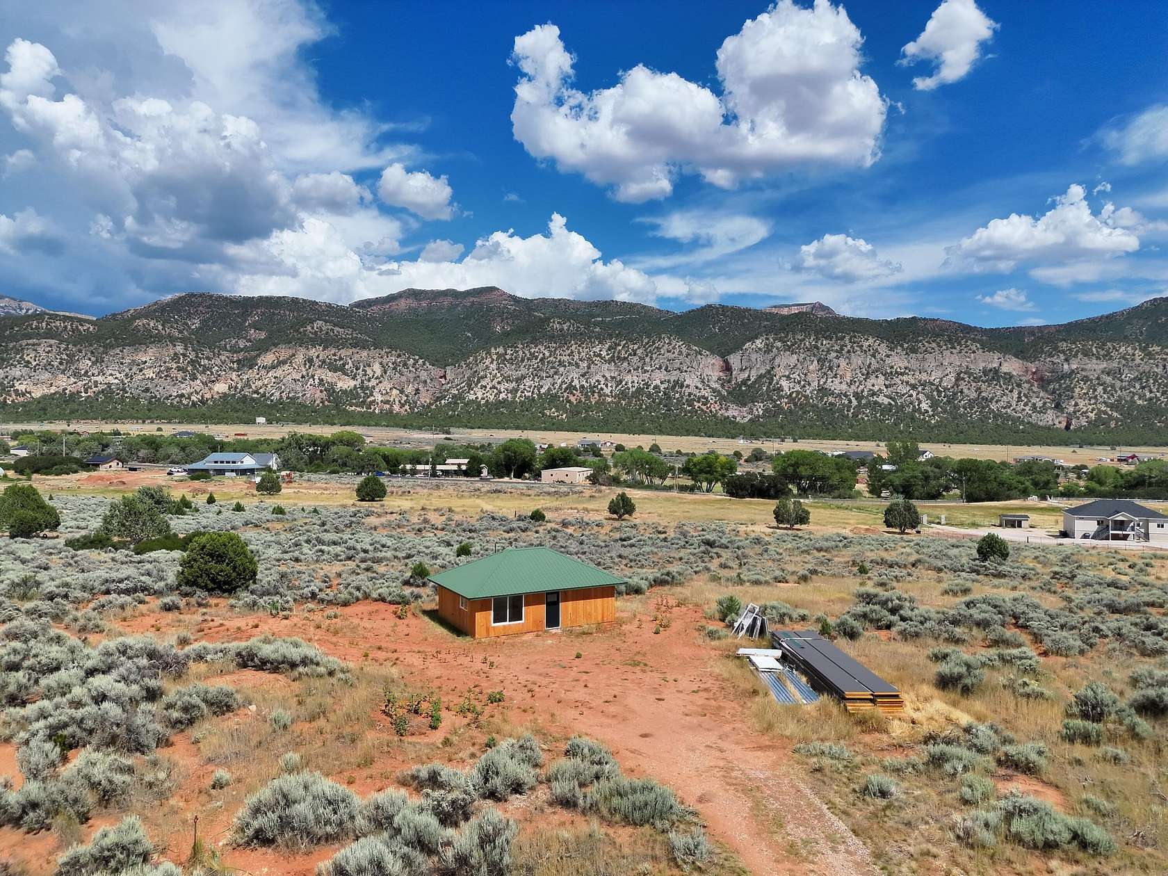 5 Acres of Land with Home for Sale in New Harmony, Utah