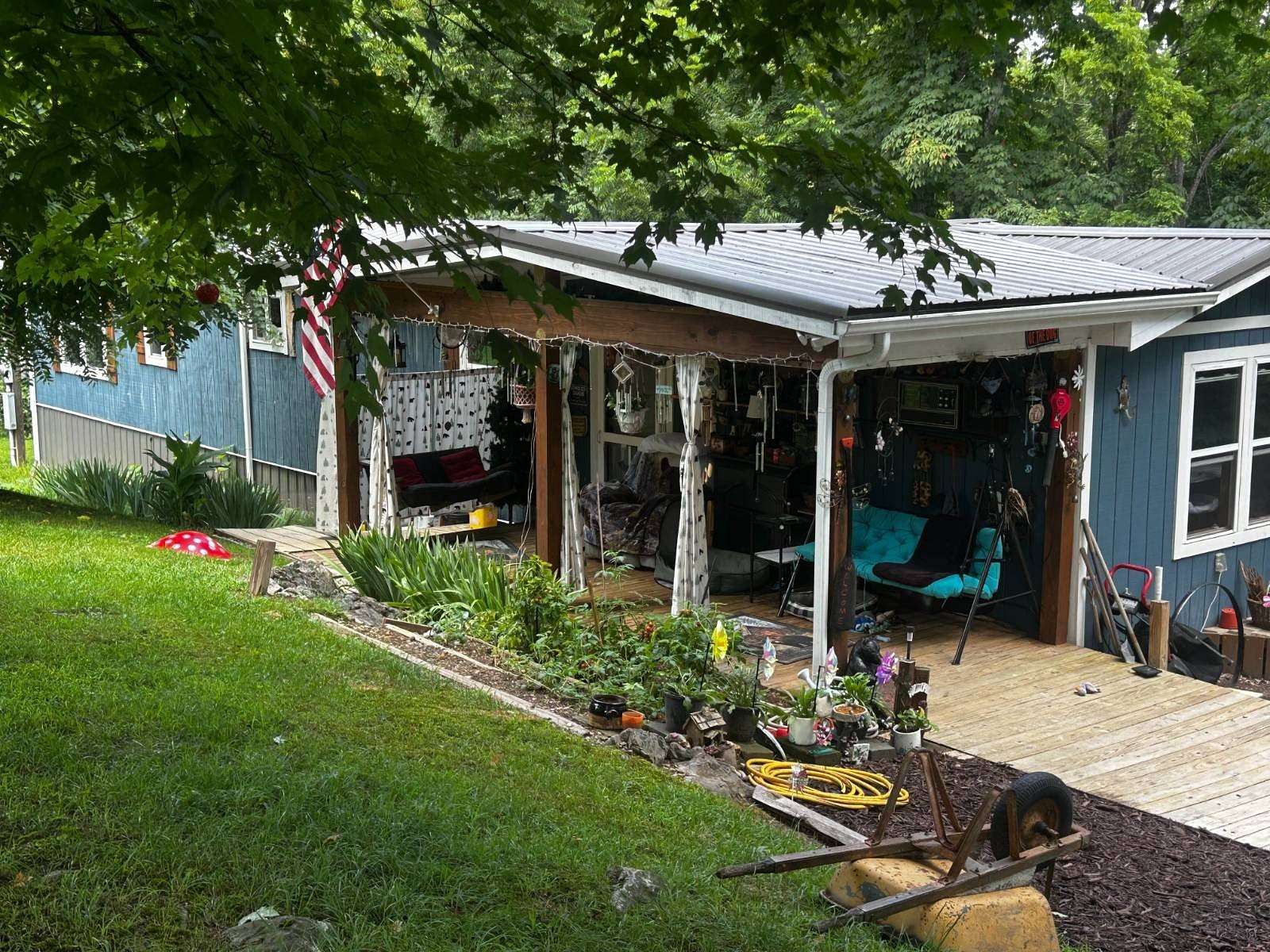 5.44 Acres of Land with Home for Sale in Bluff City, Tennessee