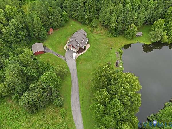6.54 Acres of Land with Home for Sale in Chesterfield, Virginia