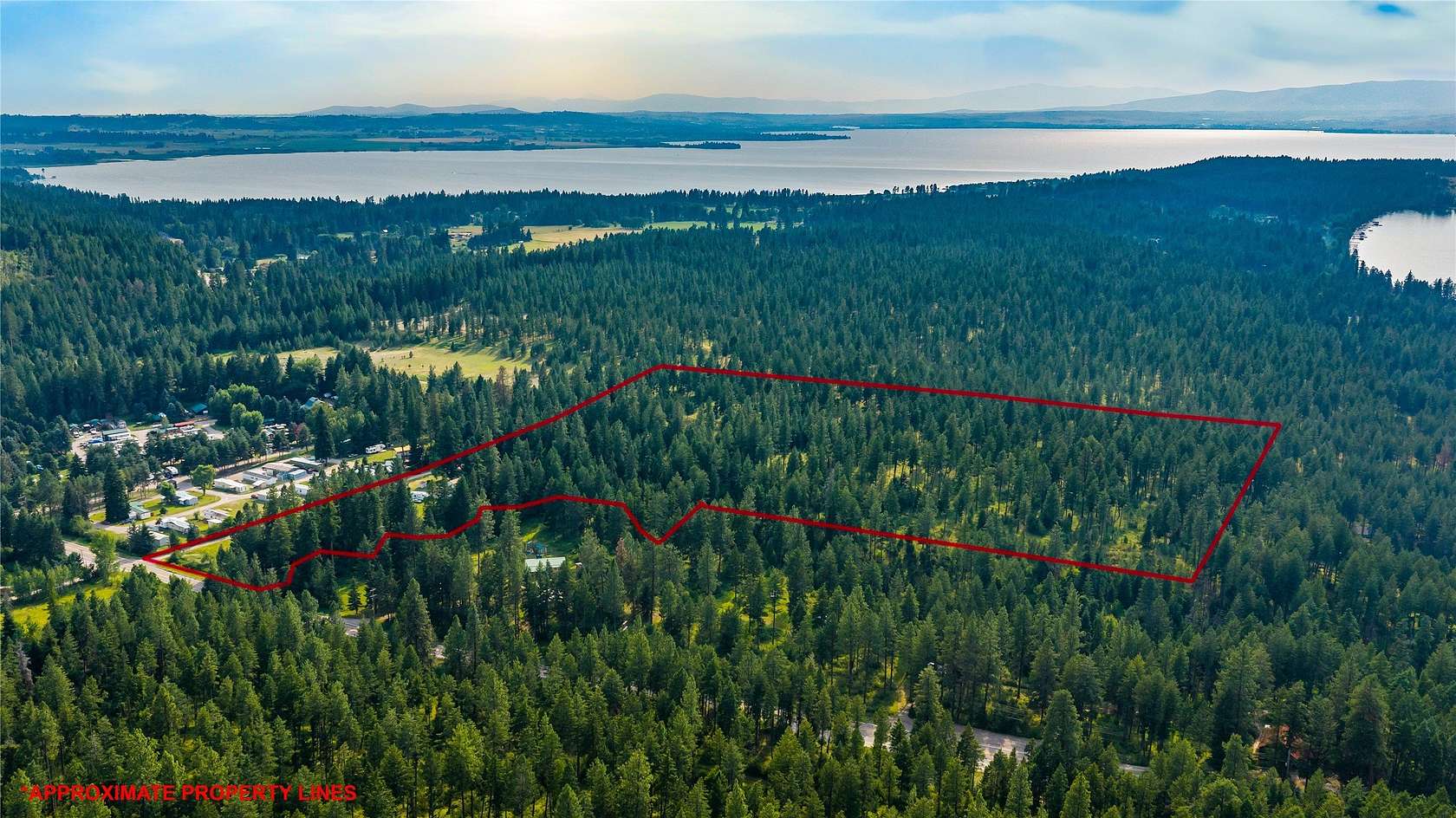 25 Acres of Land with Home for Sale in Polson, Montana