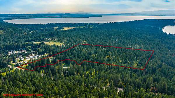 25 Acres of Land with Home for Sale in Polson, Montana