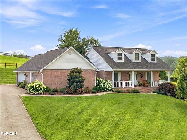 6.5 Acres of Land with Home for Sale in Greeneville, Tennessee
