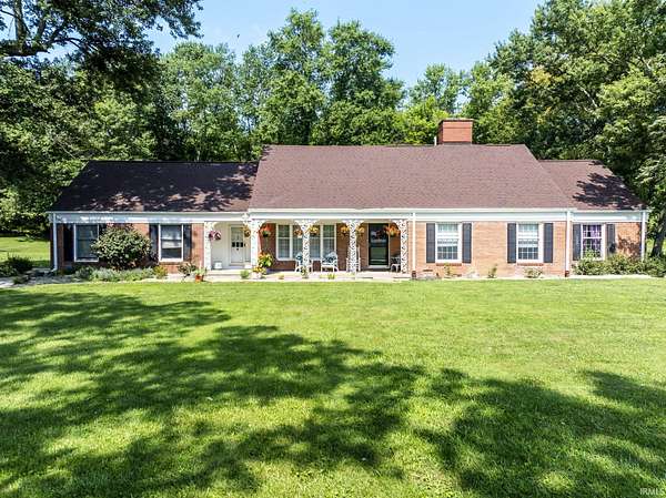 7.76 Acres of Land with Home for Sale in Yorktown, Indiana