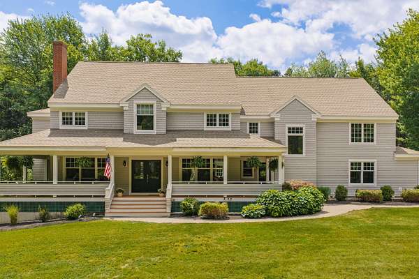 7.3 Acres of Land with Home for Sale in North Yarmouth Town, Maine